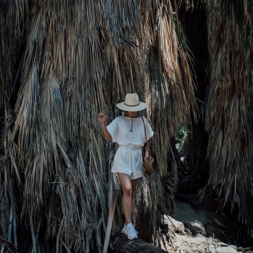 White romper